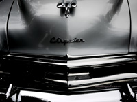 1954 Chrysler Windsor DeLuxe front grill